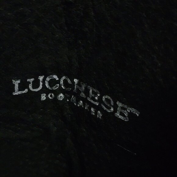 Lucchese Bootmaker Mens Black Leather Western Cowboy Rodeo Boots 9 D N96167 - Picture 12 of 13